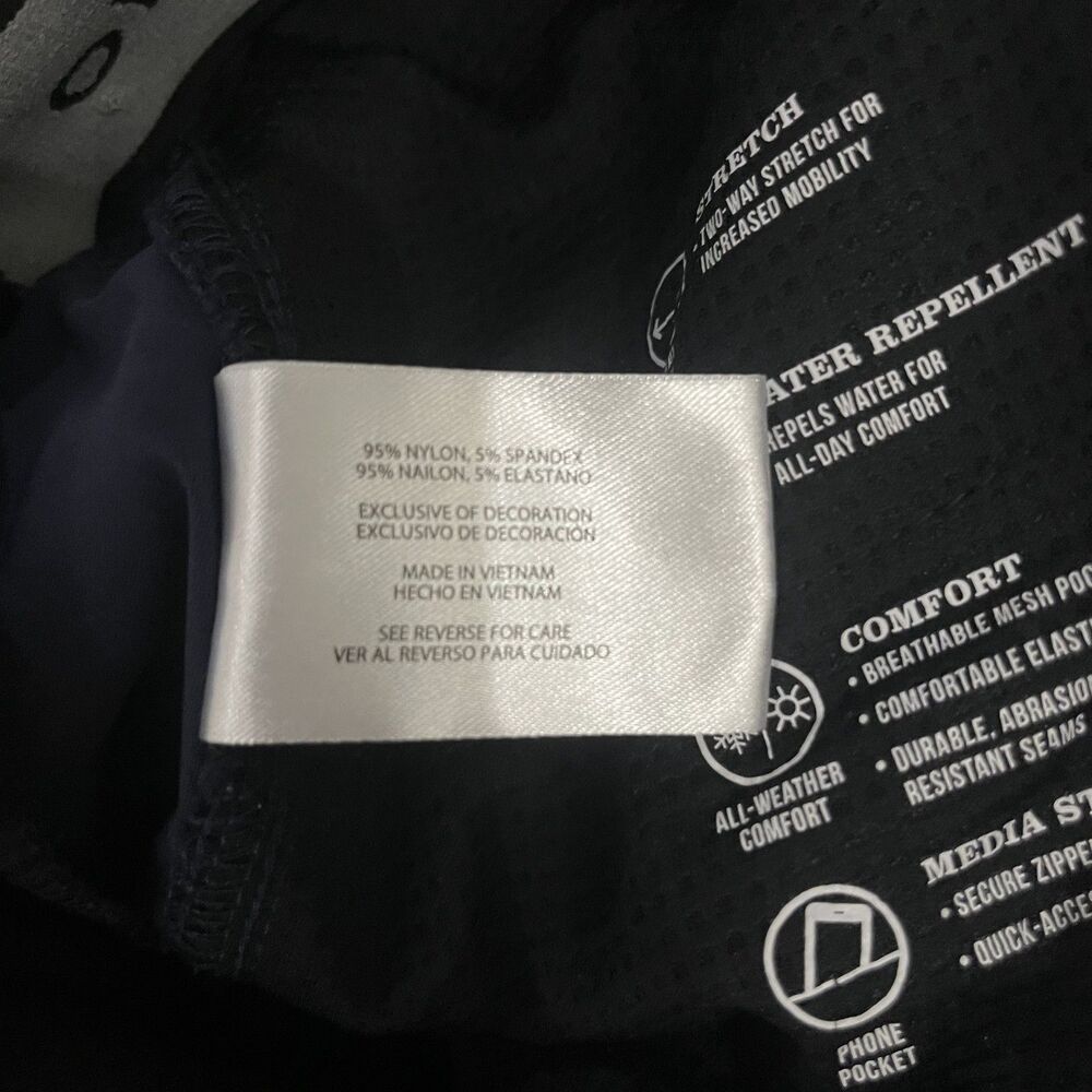 Orvis Tech Trek Pants Mens 36x32 Navy blue Outdoor Hiking nylon Stretch - Picture 4 of 4